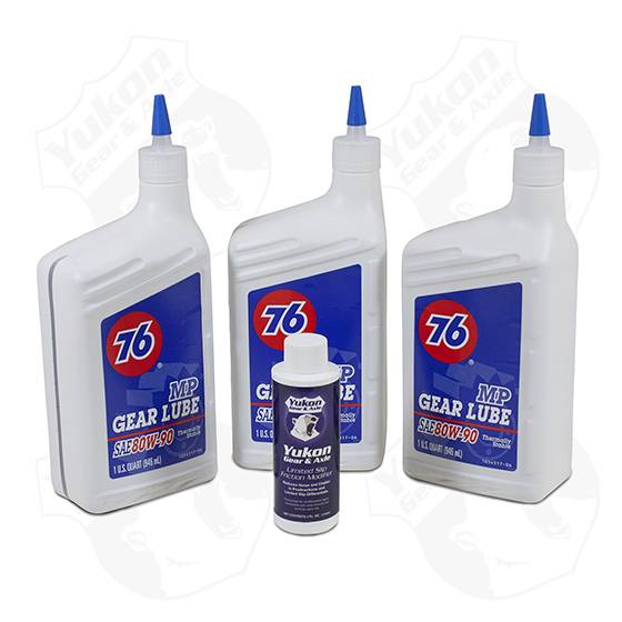 Yukon Gear & Axle - 3 Qt. Penzoil 80W90 conventional gear Oil.