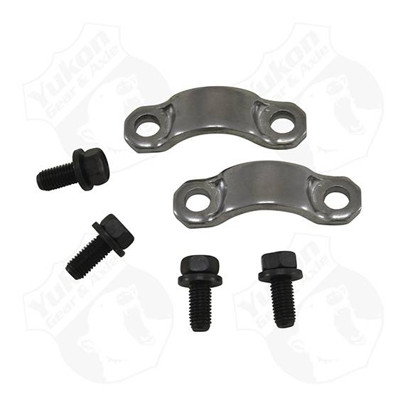 Yukon Gear & Axle - 7290 U/Joint Strap kit (4 Bolts and 2 Straps) for Chrysler 7.25", 8.25", 8.75", and 9.25".