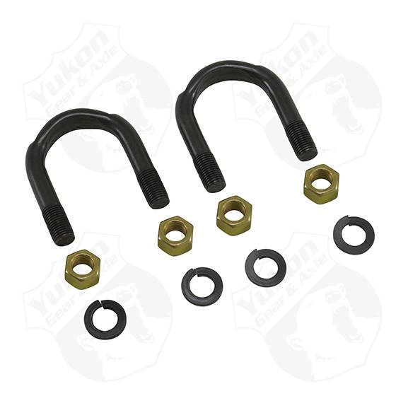 Yukon Gear & Axle - 1350 & 1410 U/joint U-Bolts, 3/8" X 1-11/16", kit