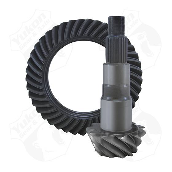 Yukon Gear & Axle - High performance Yukon ring & pinion replacement gear set for Dana 30HD in Jeep Liberty, 3.73 ratio.
