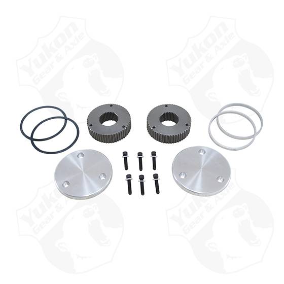 Yukon Gear & Axle - Yukon hardcore drive flange kit for Dana 60, 35 spline outer stubs. Non-engraved caps.