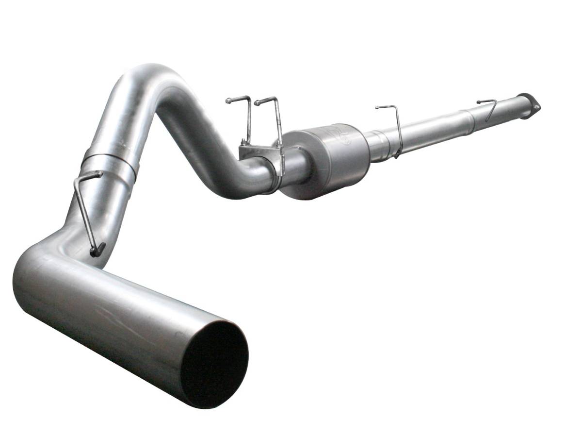 aFe Power - aFe Power 4in DP-Back Ford F-250/350 Superduty 08-10 V8-6.4L W/Mflr No Tip - 49-03004