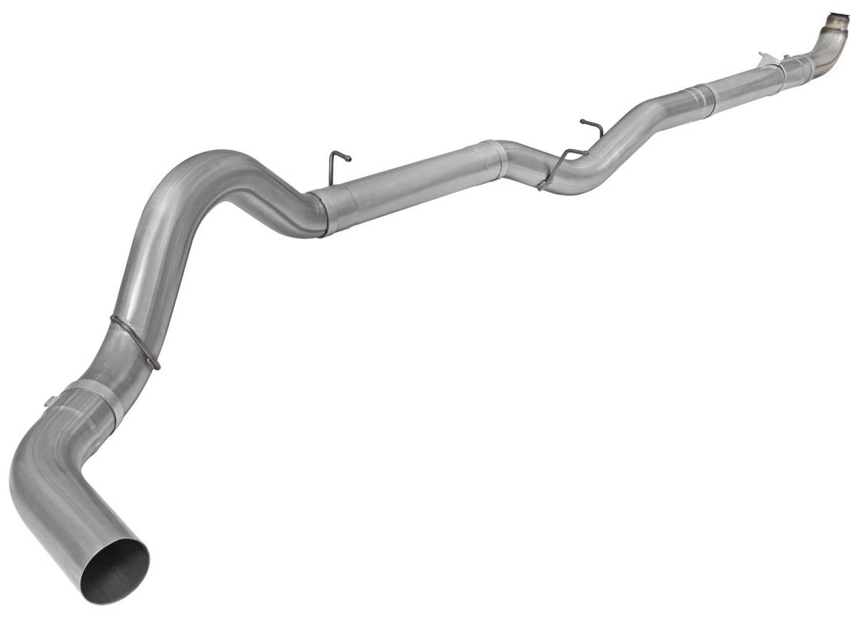 aFe Power - aFe Power 5 in DP-Back Exhaust GM Silverado/Sierra 2500/3500 01-10 V8-6.6L No Muffler - 49-04060NM
