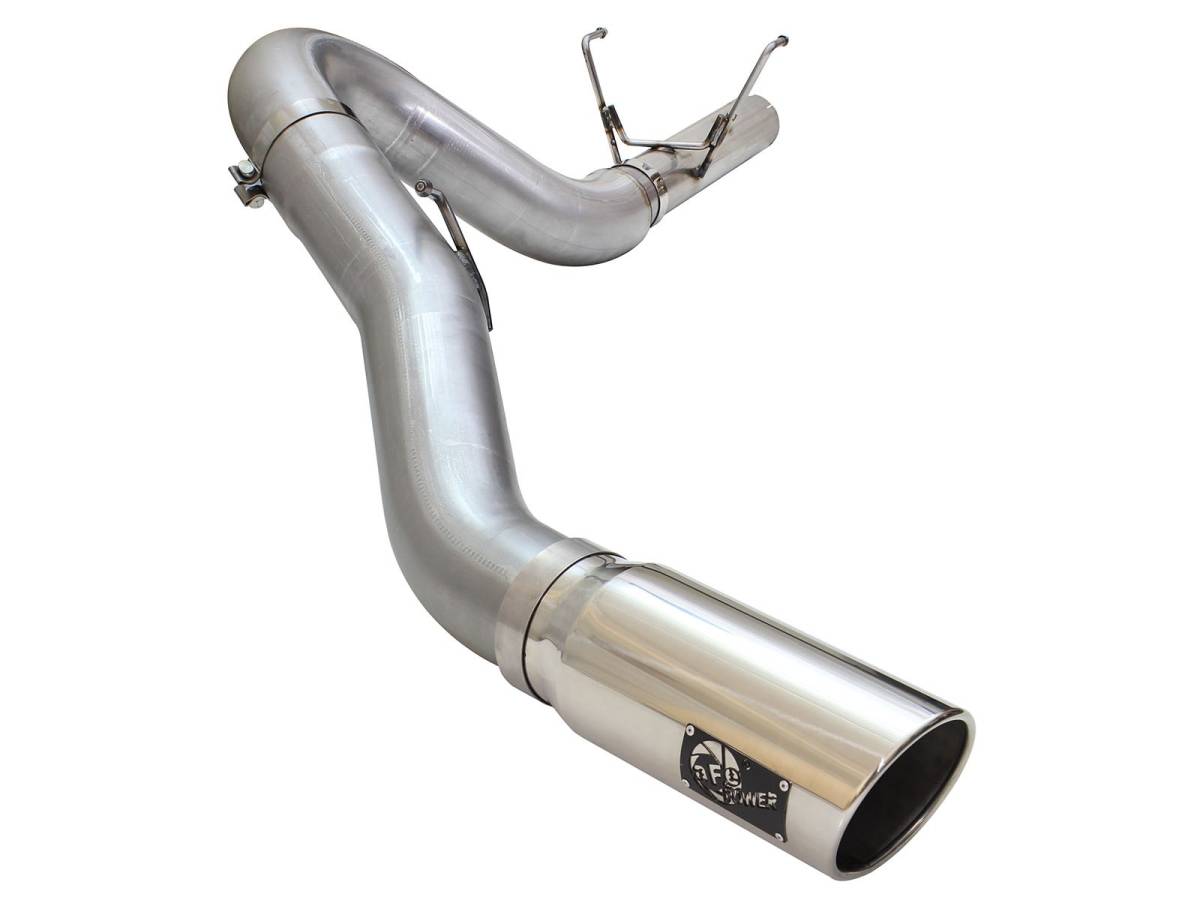 aFe Power - aFe Power 5in DPF-Back Exhaust Ram 2500/3500 13-16 L6-6.7 Pol Tip, CS & LS Susp - 49-42051-1P