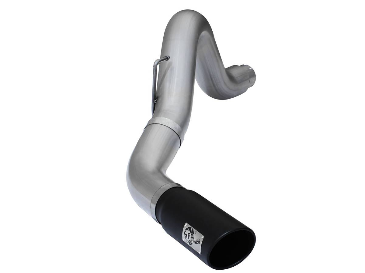 aFe Power - aFe Power 5in DPF-Back Exhaust Ram 2500/3500 13-15 L6-6.7 Blk Tip, LS Susp - 49-42052-B