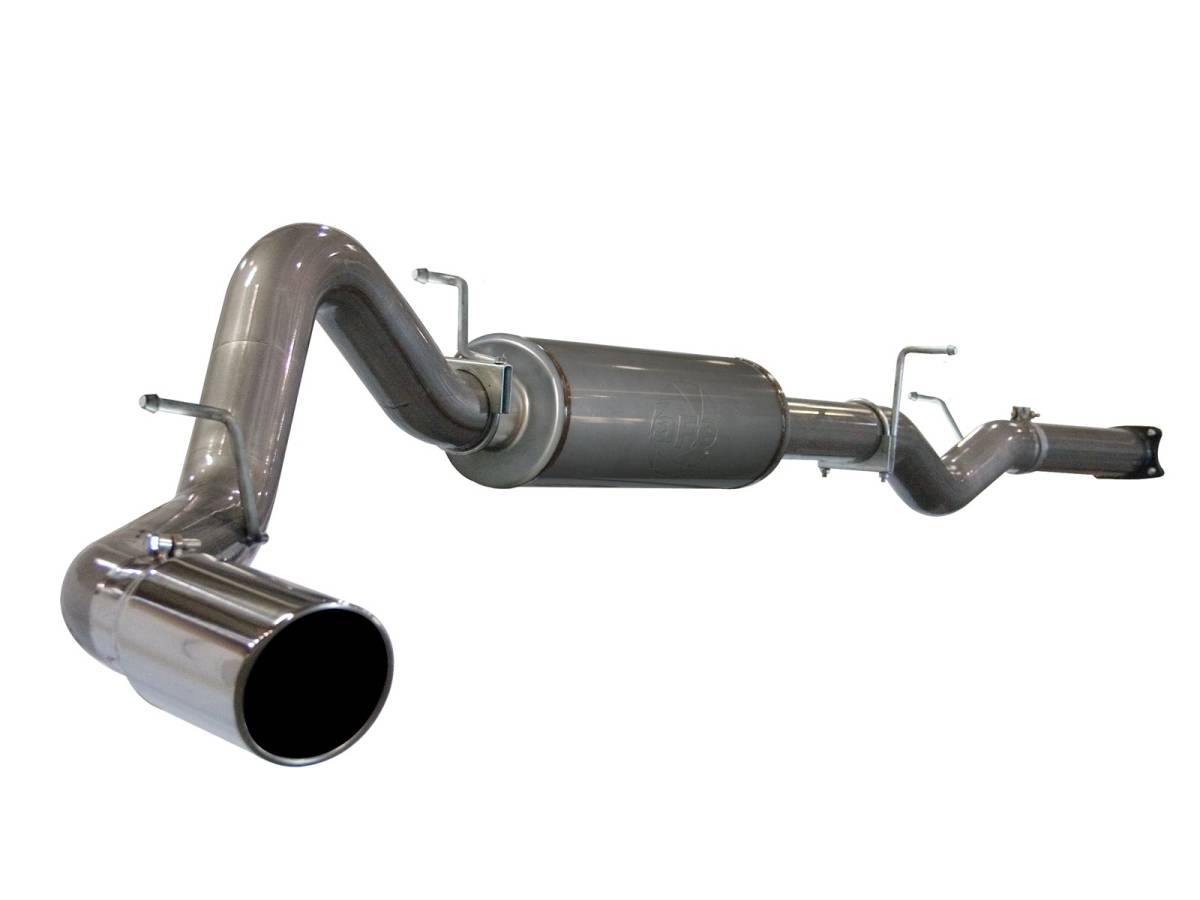 aFe Power - aFe Power 4in CB; GM Silverado/Sierra 2500/3500 01-05 V8-6.6L W/Mflr Pol Tip - 49-44001