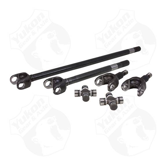 USA Standard Gear - USA Standard 4340 Chrome-Moly replacement axle kit for '77-'91 GM Dana 60 front, 35 spline