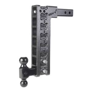 Gen-Y Hitch - Gen-Y Mega Duty 2in Shank 15in Drop 10K Hitch w/Dual-Ball (Use w/Stabilizer Kit GH-0100) - GH-317