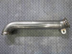 Wehrli Custom Fabrication - Wehrli Custom Fabrication LLY, LBZ, LMM Duramax 3" Stainless Down Pipe