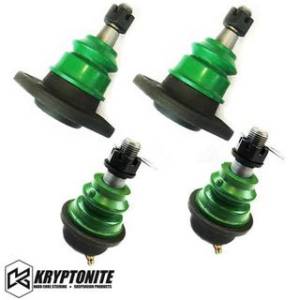 Kryptonite - KRYPTONITE UPPER AND LOWER BALL JOINT PACKAGE DEAL (For Aftermarket Control Arms) 2001-2010 Chevy Silverado/GMC Sierra 2500 HD/3500 HD