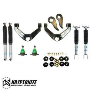 Kryptonite - KRYPTONITE STAGE 3 LEVELING KIT WITH BILSTEIN SHOCKS 2011-2019