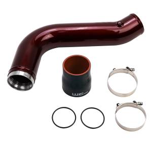 Wehrli Custom Fabrication - 2017-2019 L5P Duramax Passenger Side 3.5" Intercooler Pipe