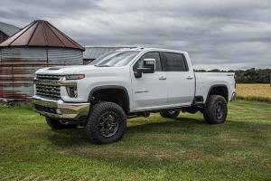 Zone Offroad - 2020+ Chevy/GMC 2500HD | Silverado | Sierra | Denali 5" IFS Lift Kit w/ FOX adventure series Shocks