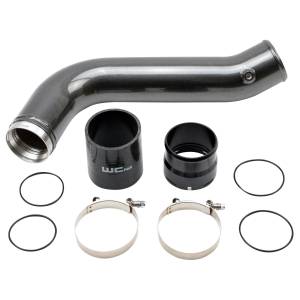 Wehrli Custom Fabrication -  2020-2022 L5P Duramax 3.5" Passenger (Cold) Side Intercooler Pipe Kit - WCF100381