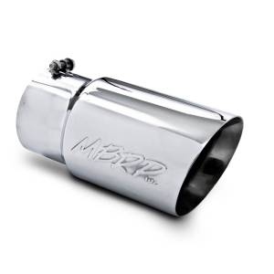 MBRP Exhaust - MBRP Exhaust Tip, 6" O.D. Dual Wall Angled  5" inlet  12" length, T304 T5074