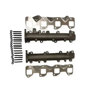 GI Parts and Bundles - Dieselr High Flow Exhaust Manifold w/o EGR Provision - Pair | 2017–2026 Duramax L5P
