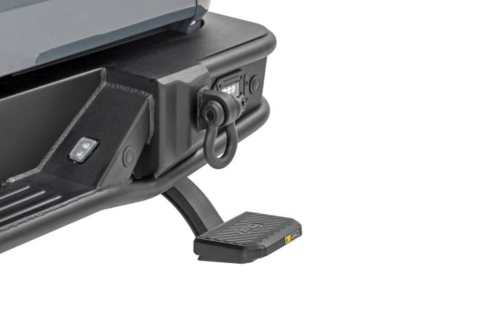 Rough Country - Retractable Bed Step Manual Pull Jeep Gladiator JT 4WD (2020-2025) Rough Country