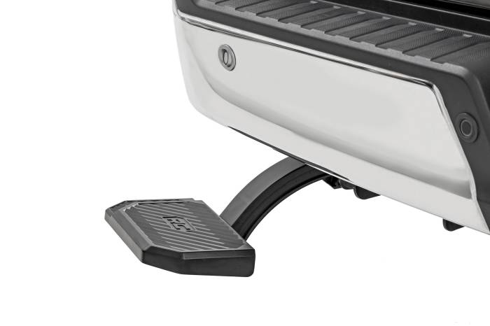 Rough Country - Retractable Bed Step Manual Pull Ford F-150 (21-26)/F-150 Lightning (22-26) Rough Country
