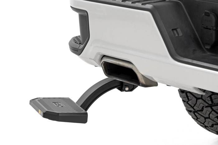 Rough Country - Retractable Bed Step Manual Pull Silverado/Sierra 1500 (19-26) Rough Country
