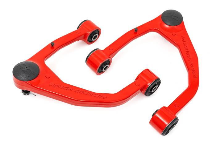 Rough Country - Red Forged Upper Control Arms OE Upgrade Toyota Tundra 2WD/4WD (07-21) Rough Country