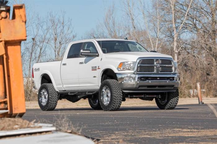 Rough Country - 5 Inch Lift Kit Diesel Dual Rate Coils Ram 2500 4WD (2014-2018) Rough Country