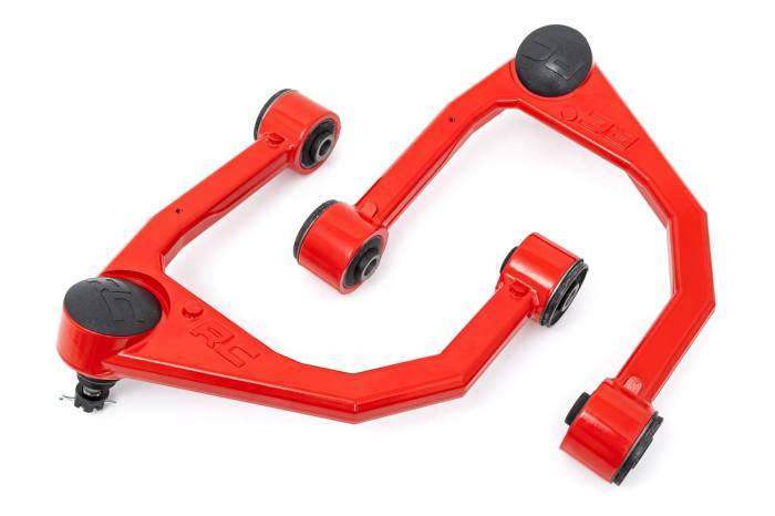 Rough Country - Red Forged Upper Control Arms 3.5 Inch Lift Toyota Tundra 2WD/4WD (07-21) Rough Country