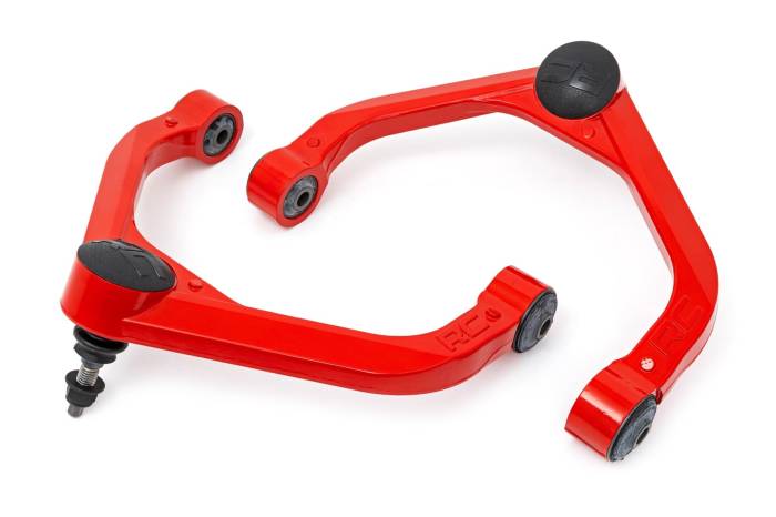 Rough Country - Red Forged Upper Control Arms 3 Inch Lift Ram 1500 4WD (2012-2018 & Classic) Rough Country