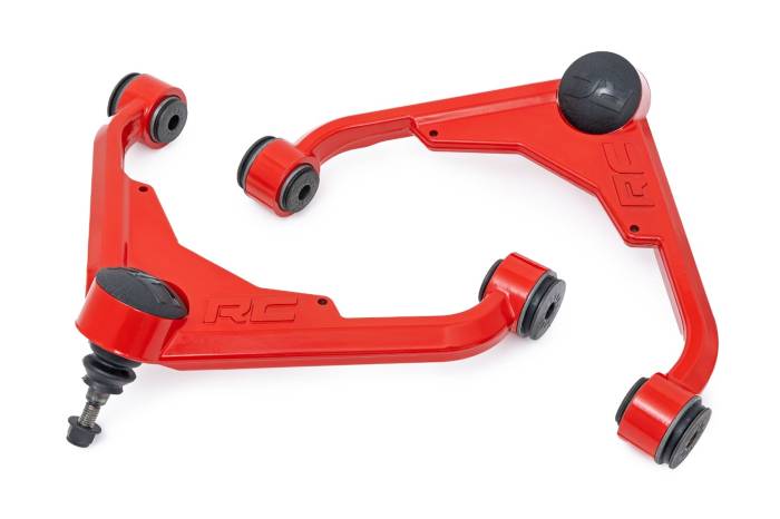 Rough Country - Red Forged Upper Control Arms 3 Inch Lift Silverado/Sierra 2500HD (01-10) Rough Country