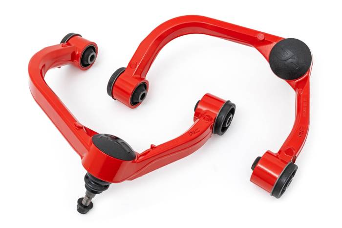 Rough Country - Red Forged Upper Control Arms 2.5-3.5 Inch Lift Ford F-150 4WD (04-20) Rough Country