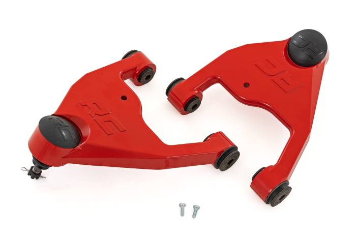 Rough Country - Red Forged Upper Control Arms 2.5 Inch of Lift Chevy/GMC Blazer/S15 Jimmy/Sonoma 4WD Rough Country