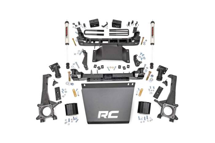 Rough Country - 4.0 Inch Toyota Suspension Lift Kit w/ V2 Shocks 16-20 Tacoma 4WD/2WD Rough Country