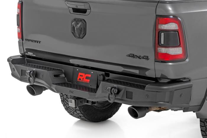 Rough Country - Rear Bumper Tubular Ram 1500 2WD/4WD (2019-2024) Rough Country