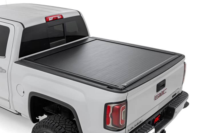 Rough Country - Powered Retractable Bed Cover 5 Foot 9 Inch Bed Silverado/Sierra 1500 (14-18 & Classic) Rough Country