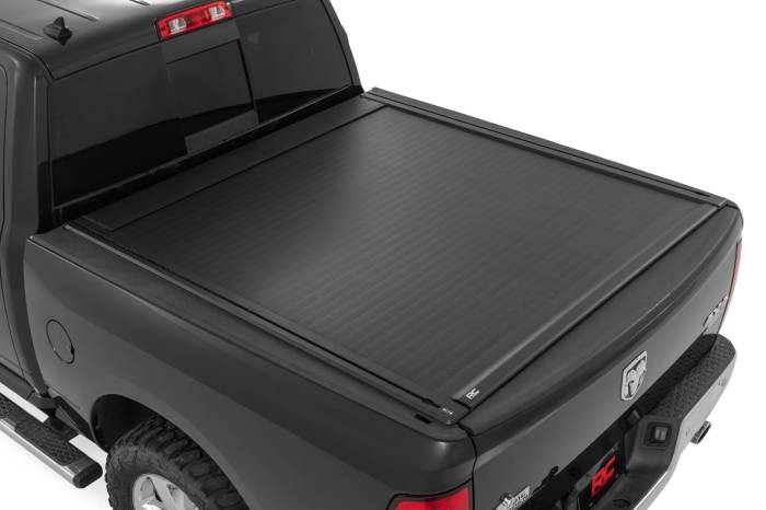 Rough Country - Powered Retractable Bed Cover 5 Foot 7 Inch Bed Ram 1500 2WD/4WD (2009-2018 & Classic) Rough Country