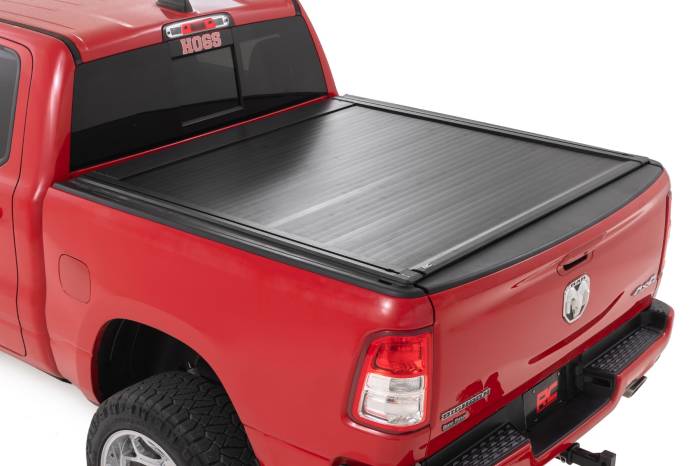 Rough Country - Powered Retractable Bed Cover 5 Foot 7 Inch Bed Ram 1500 (19-26)/1500 TRX (21-24) Rough Country