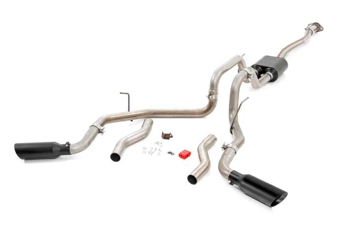 Rough Country - Performance Exhaust Ext Cab 4.8L/5.3L Silverado/Sierra 1500 (99-06) Rough Country