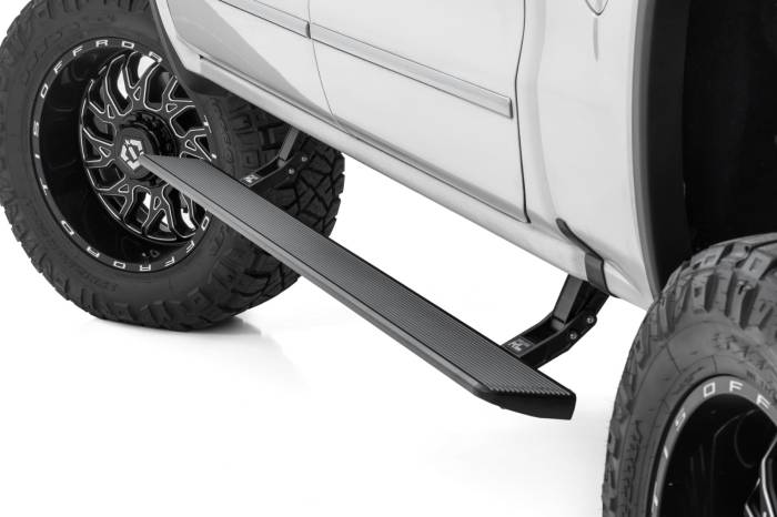 Rough Country - Power Running Boards HT-Series Crew Cab Silverado/Sierra 1500/2500HD/3500HD 2WD/4WD Rough Country