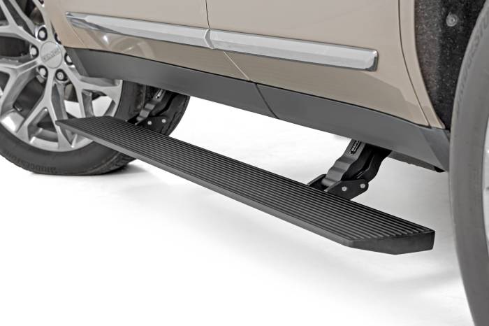 Rough Country - Power Running Boards Dual Electric Motor Crew Cab Chevy/GMC Tahoe/Yukon (21-26) Rough Country