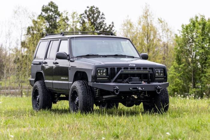 Rough Country - 3 Inch Lift Kit Rear AAL V2 Jeep Cherokee XJ 2WD/4WD (1984-2001) Rough Country