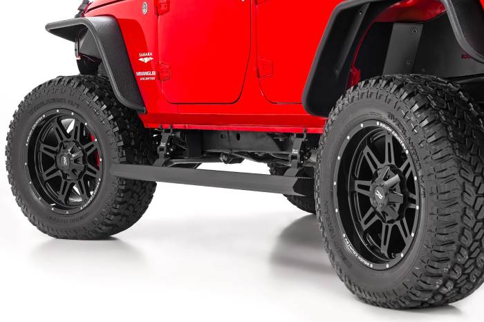 Rough Country - Power Running Boards Dual Electric Motor 4 Door Jeep Wrangler Unlimited (07-18) Rough Country