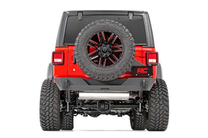 Rough Country - Rear Bumper Trail Tire Carrier Jeep Wrangler JL (18-26)/Wrangler Unlimited (18-26) Rough Country