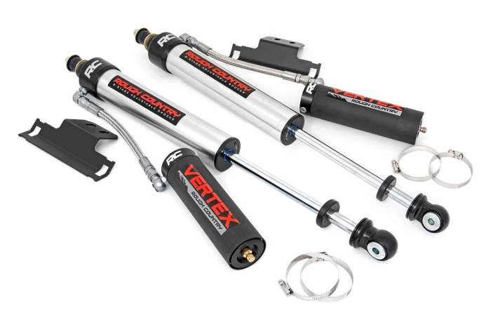 Rough Country - Vertex 2.5 Reservoir Rear Shocks 6-7 Inch Toyota Tacoma 2WD/4WD (2005-2023) Rough Country