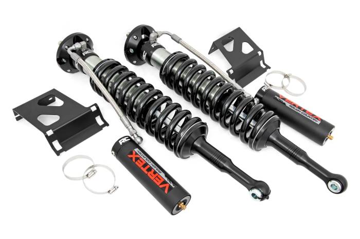 Rough Country - Vertex 2.5 Reservoir Coilovers Front 6 Inch Toyota Tacoma 2WD/4WD (05-23) Rough Country