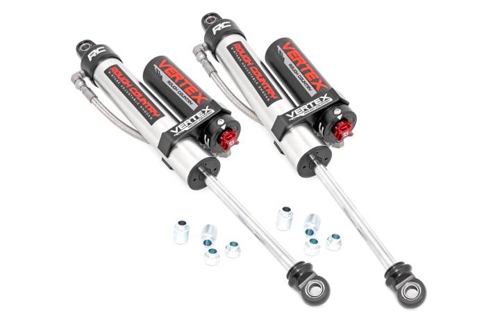 Rough Country - Vertex 2.5 Reservoir Front Shocks 6 Inch Jeep Gladiator JT/Wrangler JL (18-24) Rough Country
