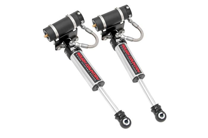 Rough Country - Vertex 2.5 Reservoir Front Shocks 5-7.5 Inch NTD Lifts Only Silverado/Sierra 2500HD/3500HD (11-26) Rough Country