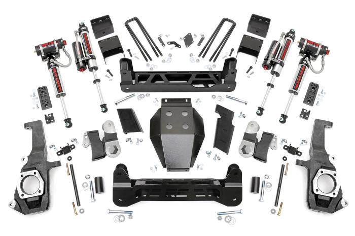 Rough Country - 5 Inch Lift Kit NTD Vertex Silverado/Sierra 2500HD/3500HD (11-19) Rough Country