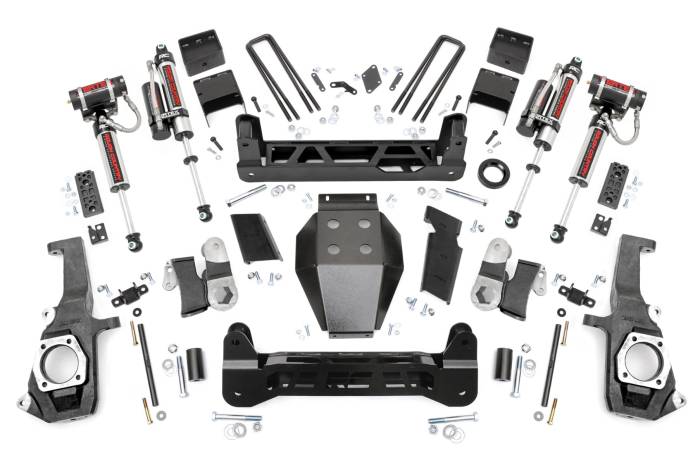 Rough Country - 7.5 Inch Lift Kit NTD Vertex Silverado/Sierra 2500HD/3500HD (11-19) Rough Country