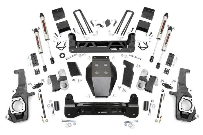 Rough Country - 7.5 Inch Lift Kit NTD V2 Silverado/Sierra 2500HD/3500HD (11-19) Rough Country