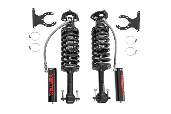 Rough Country - Vertex 2.5 Reservoir Coilovers Front 3.5 Inch Silverado/Sierra 1500 (07-18 & Classic) Rough Country