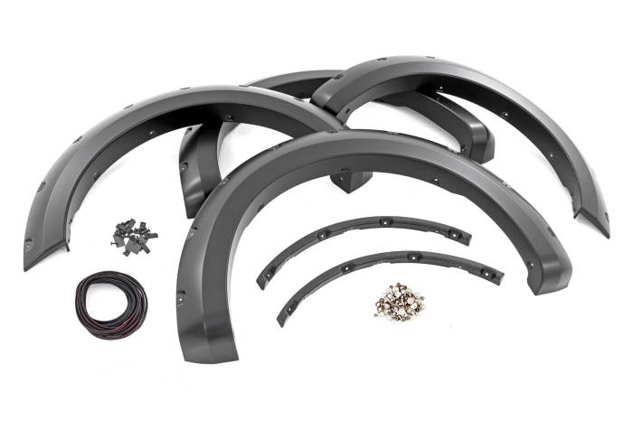 Rough Country - Pocket Fender Flares JX Lead Foot Ford F-150 2WD/4WD (2021-2026) Rough Country